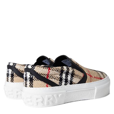 womens burberry trainers sale|Burberry slip on sneakers women's.